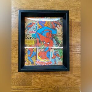 Spider-Man wall art little boy’s room